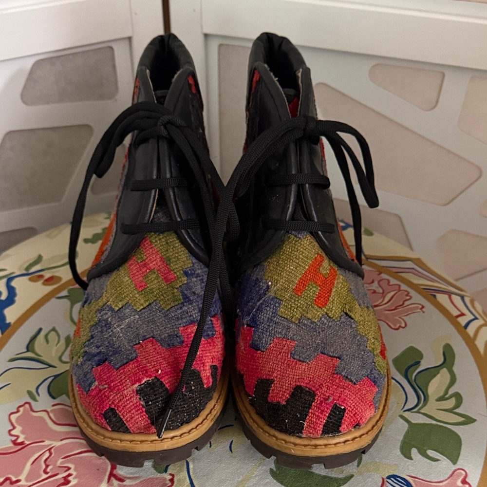 Colorful Patterned Women's Shoes